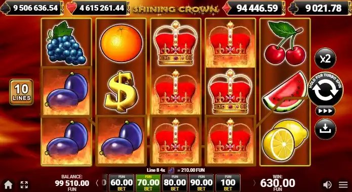 Safe Online Casinos with Shining Crown