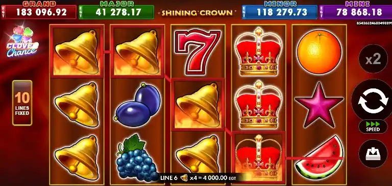 Why Shining Crown Feels More Volatile Than Most Classic Fruit Slots